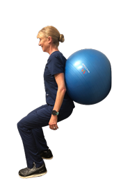 Ball-wall-squat