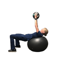 Medicine Ball Pull-over