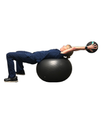 Medicine Ball Pull-over