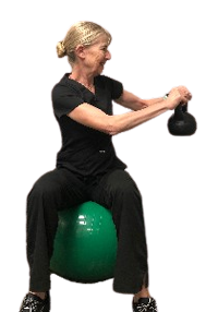 Seated Ball Rotational Twists